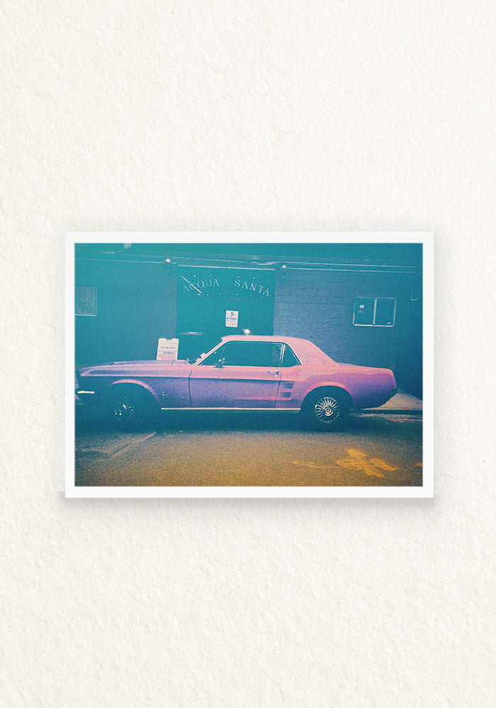 Pink car