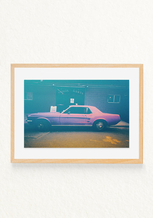 Pink car