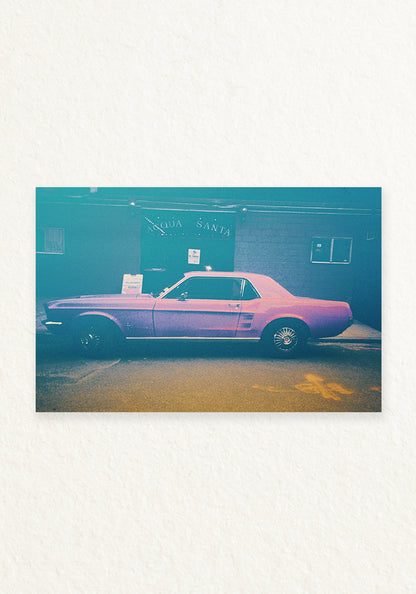 Pink car