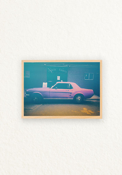 Pink car