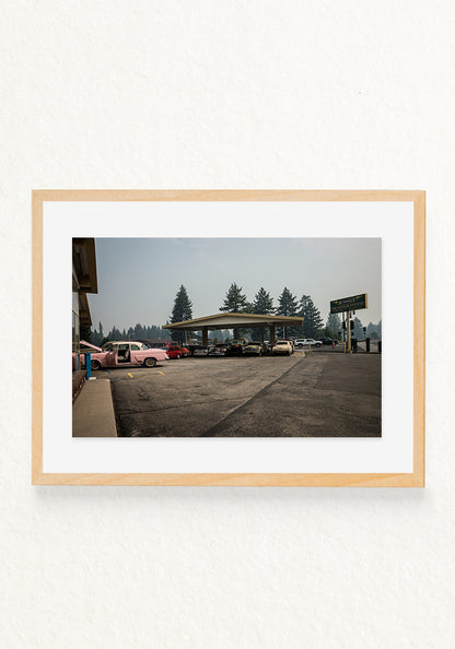 Road Trip Scene, CA,USA