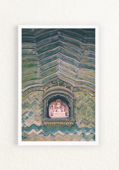 Serie Altares, Green Ganesh,India