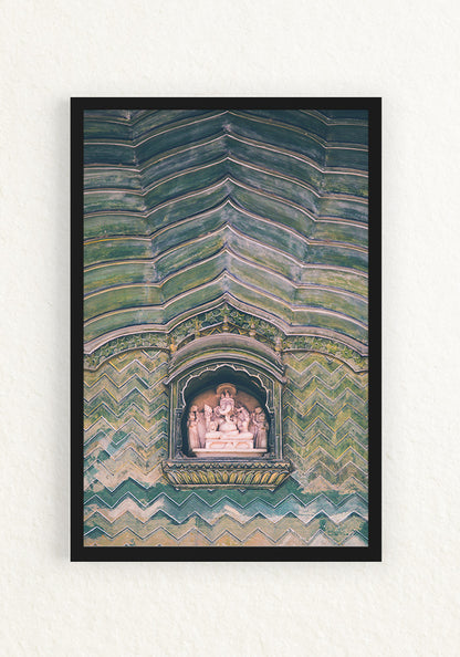 Serie Altares, Green Ganesh,India